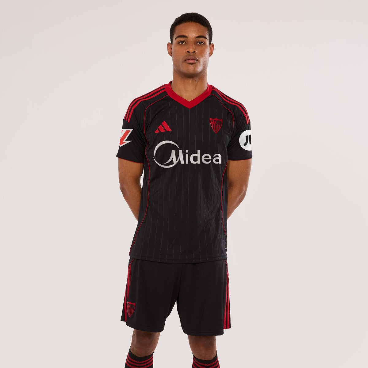 Personalización para Camiseta adulto 3ª Sevilla FC 25/26 negra XL / Black