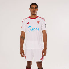 Personalización para Camiseta adulto 1ª Sevilla FC 25/26 blanca XS / White