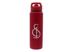 Botella deportiva roja