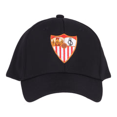 Gorra negra escudo bordado