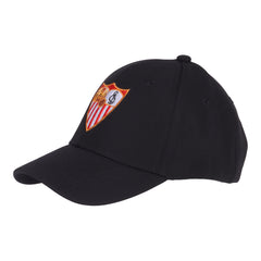 Gorra negra escudo bordado