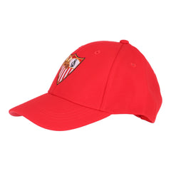 Gorra roja escudo bordado