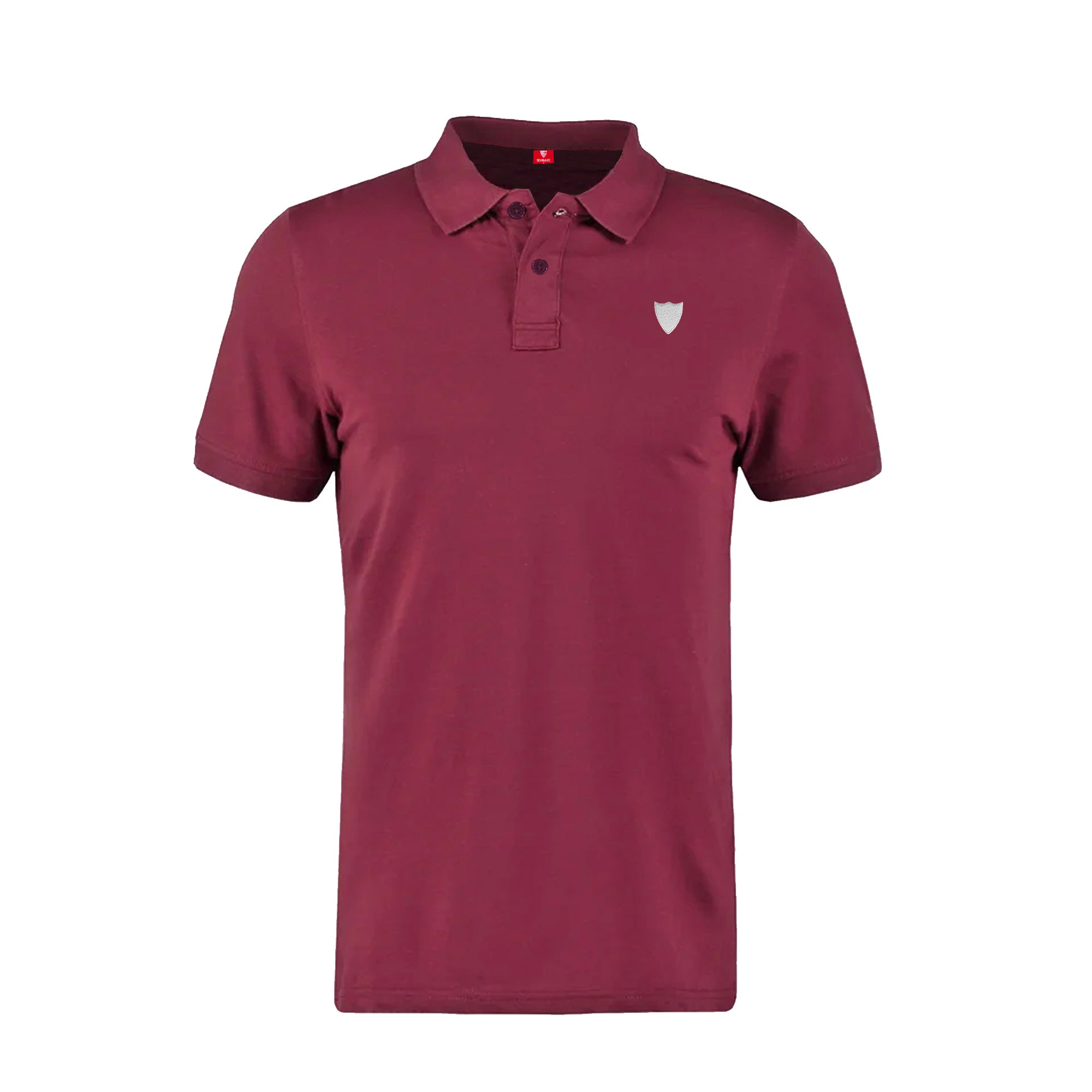 Adult Burgundy Polo With Crest 23/24