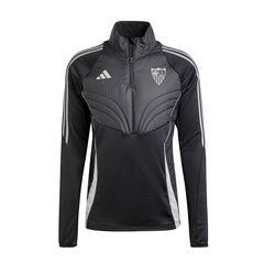 Sudadera adulto paseo Sevilla FC 25/26 negra