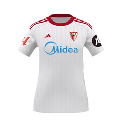 Personalización para Camiseta mujer 1ª Sevilla FC 25/26 blanca M / White