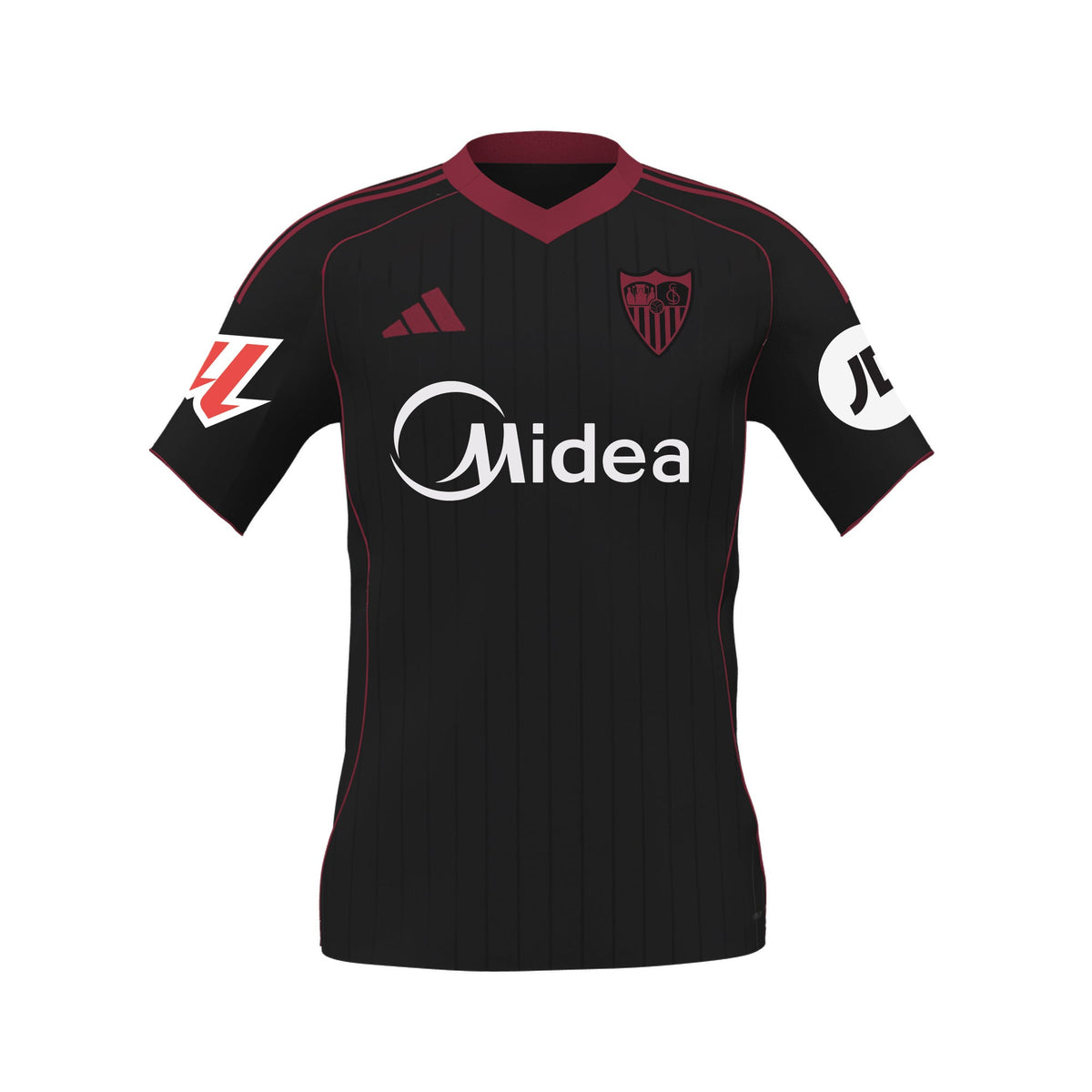 Personalización para Camiseta adulto 3ª Sevilla FC 25/26 negra S / Black