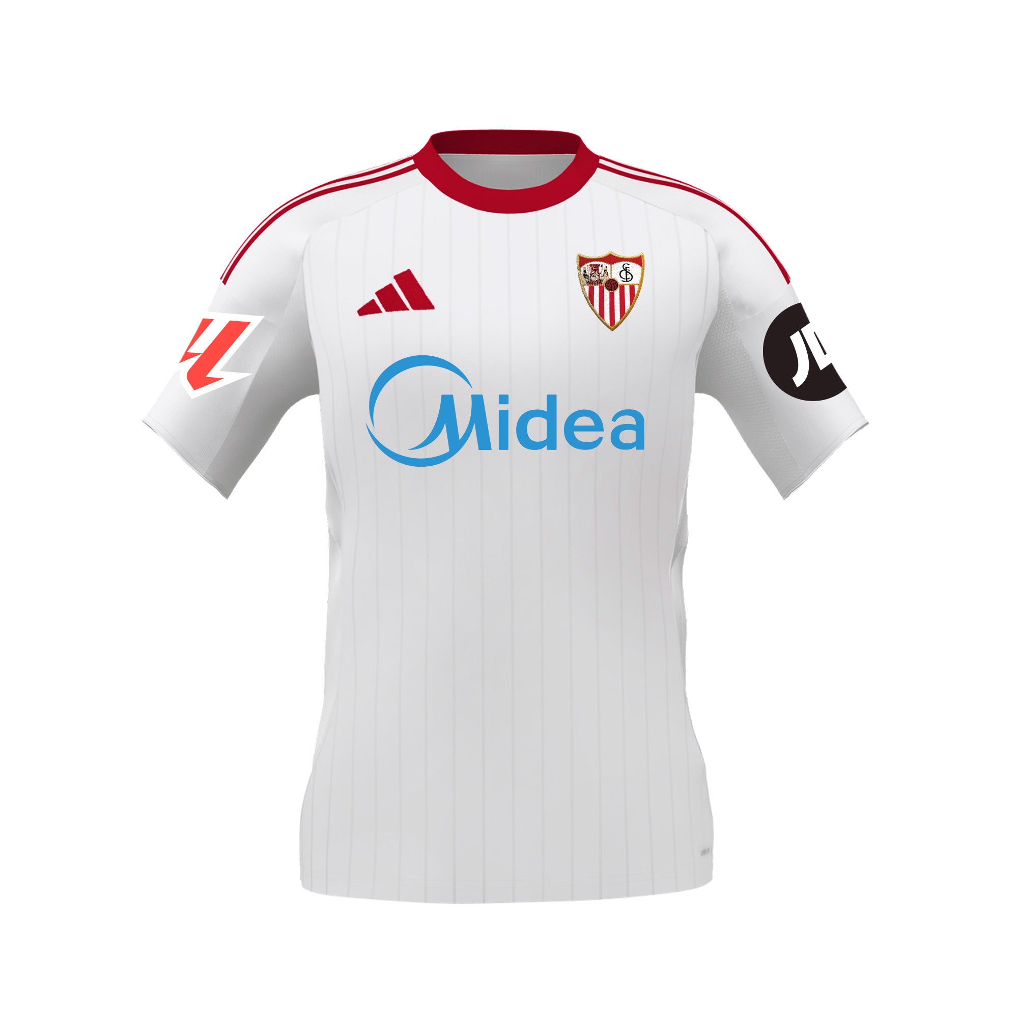 Sevilla FC 25/26 Home Kids’ Jersey – White