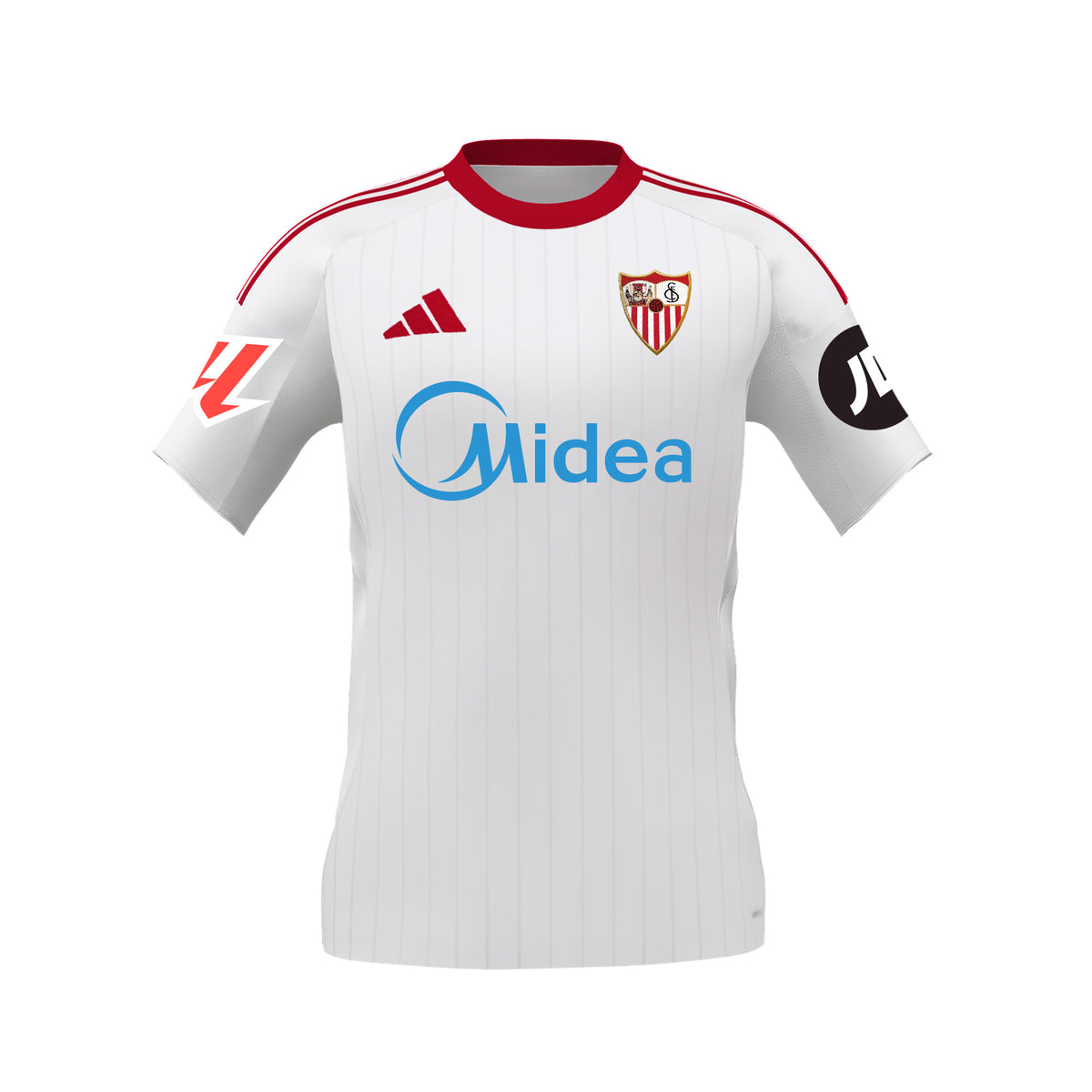 Sevilla FC 25/26 Home Kids’ Jersey – White