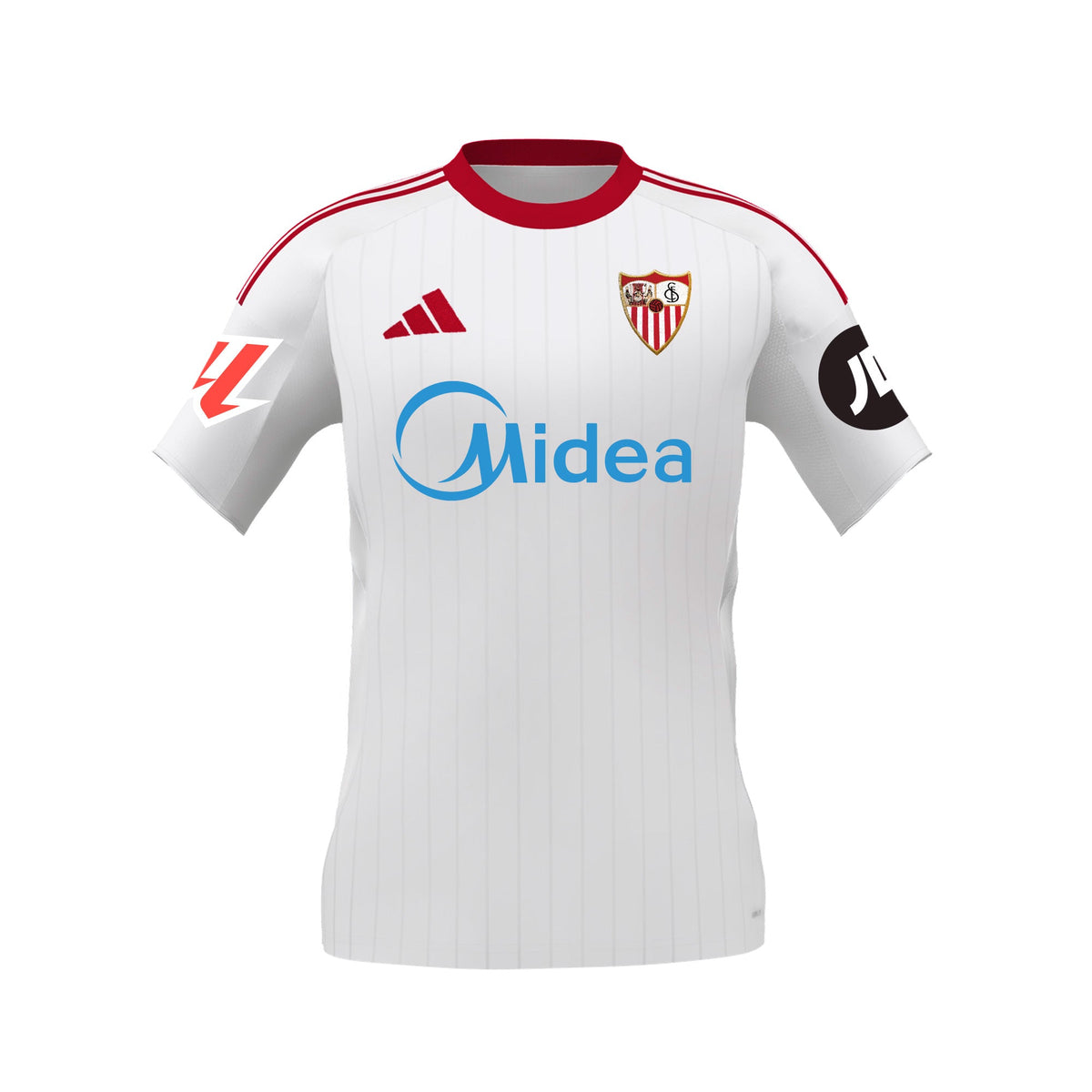 Personalización para Camiseta niño 1ª Sevilla FC 25/26 blanca 14 / White