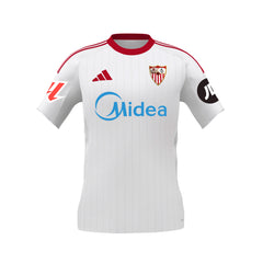 Camiseta niño 1ª Sevilla FC 25/26 blanca