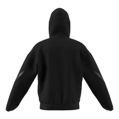 Sudadera adulto con capucha Sevilla FC 25/26 negra