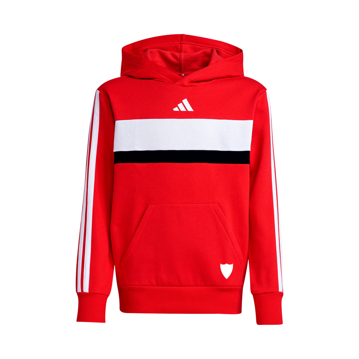 Sudadera niño con capucha Sevilla FC 26/27 roja
