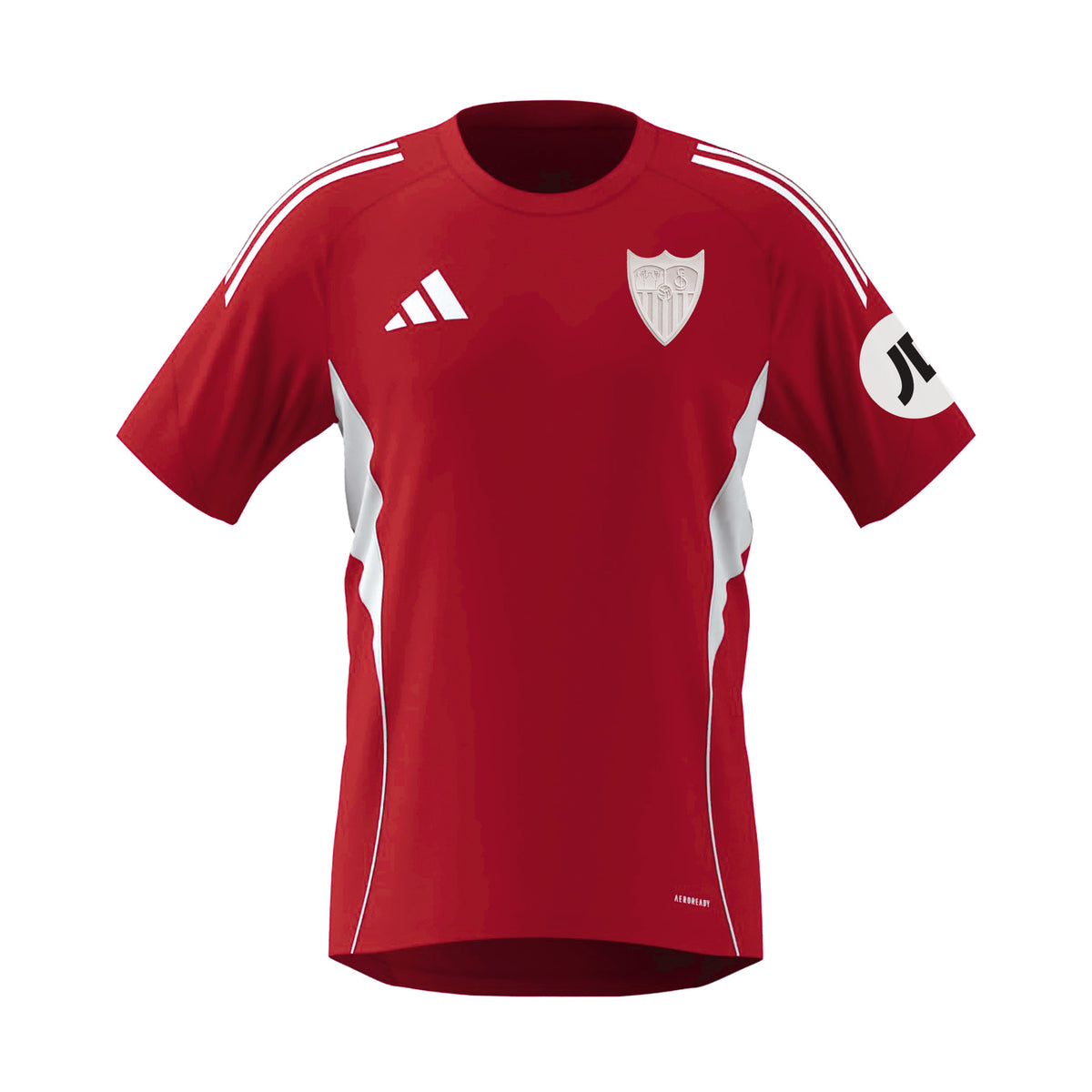 Camiseta adulto entrenamiento Sevilla FC 25/26 roja
