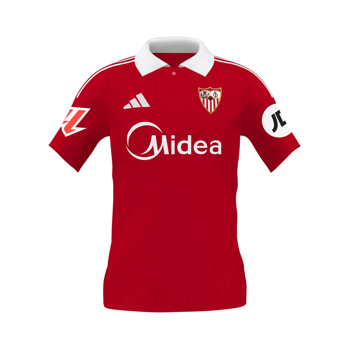 Personalización para Camiseta niño 2ª Sevilla FC 25/26 roja 14 / Red
