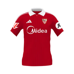 Personalización para Camiseta niño 2ª Sevilla FC 25/26 roja 8 / Red