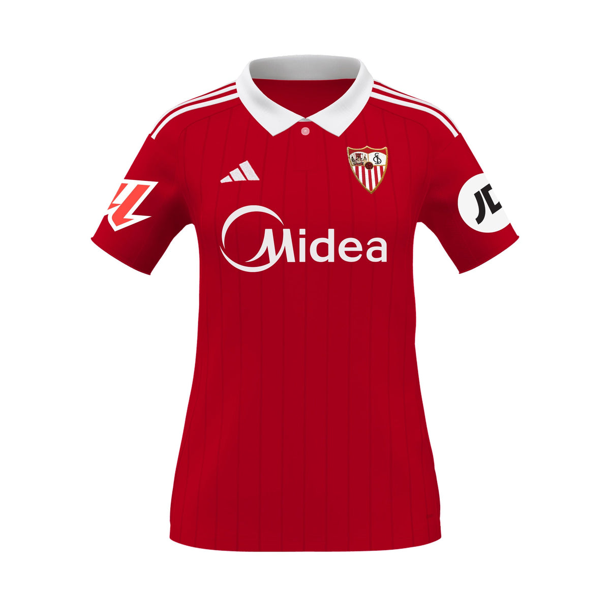 Personalización para Camiseta mujer 2ª Sevilla FC 25/26 roja XS / Red