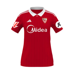 Camiseta mujer 2ª Sevilla FC 25/26 roja