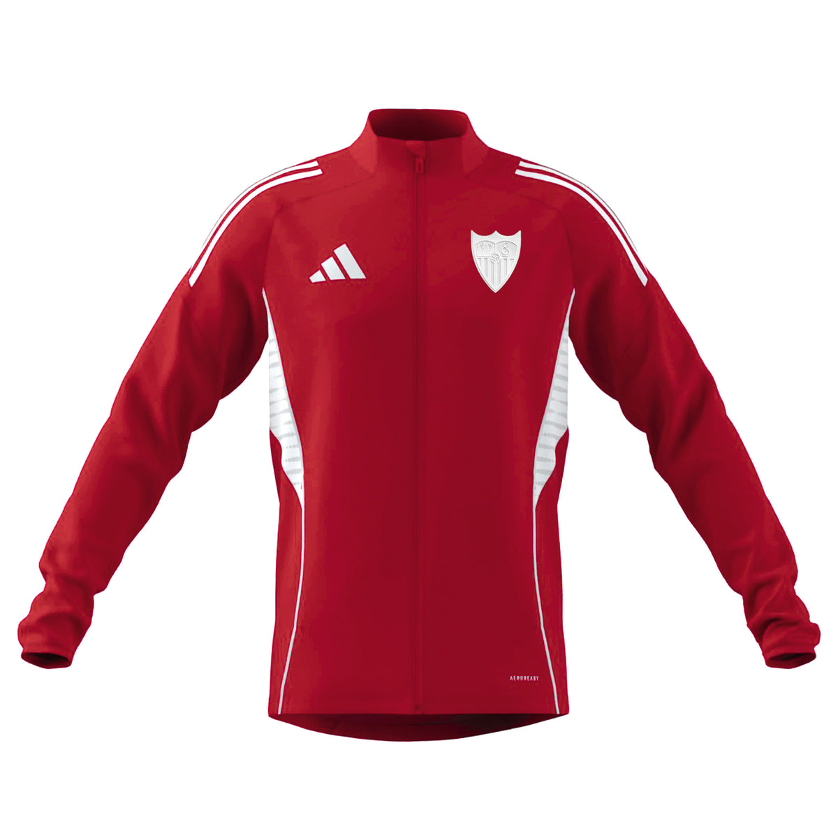 Sudadera chándal adulto Sevilla FC 25/26 roja
