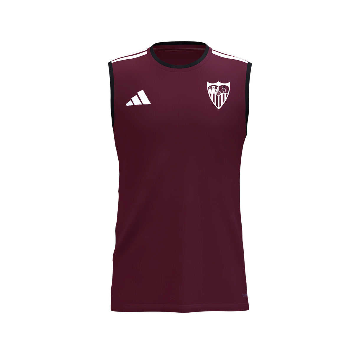 Camiseta adulto entrenamiento sin mangas Sevilla FC 26/27 burdeos