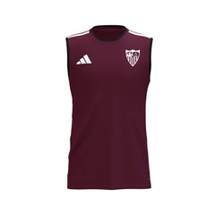 Camiseta adulto entrenamiento sin mangas Sevilla FC 26/27 burdeos