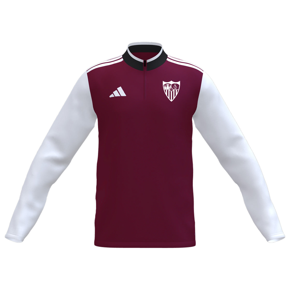 Sudadera adulto entrenamiento Sevilla FC 26/27 burdeos