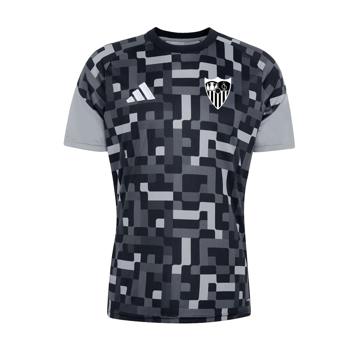 Camiseta prematch adulto 26/27 negra