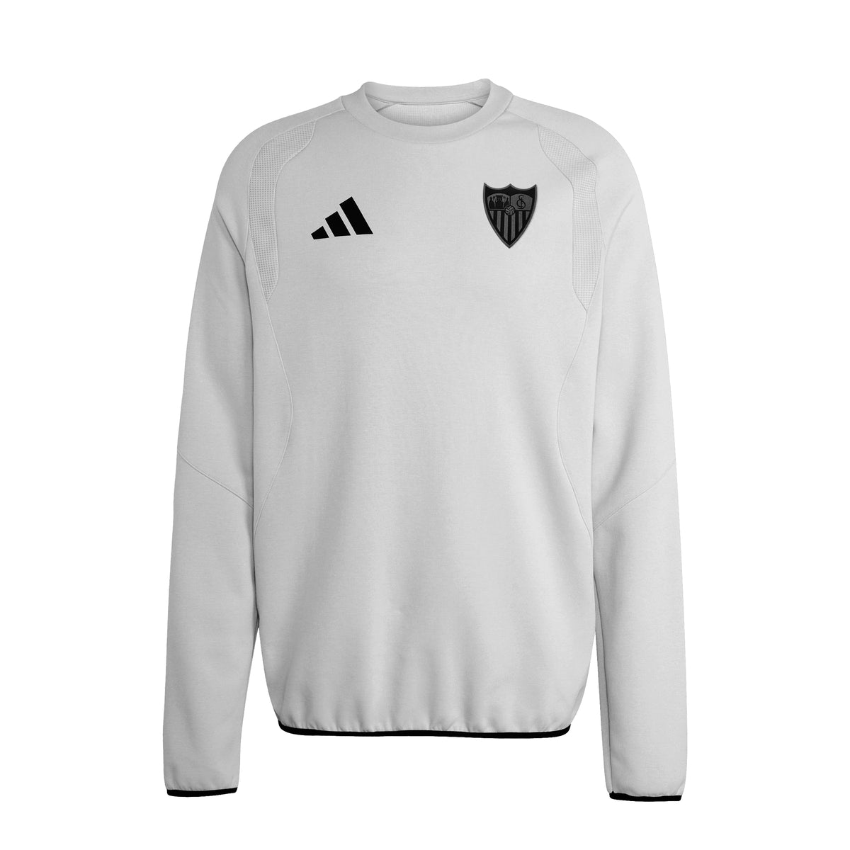Sudadera niño paseo Sevilla FC 26/27 gris