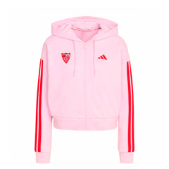 Sudadera mujer con capucha Sevilla FC 25/26 rosa