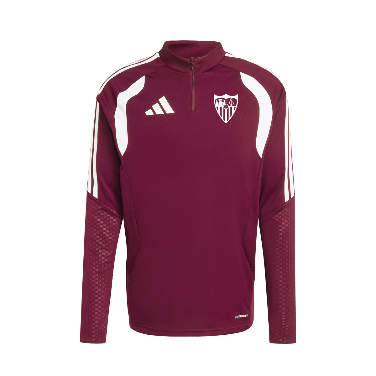 Sudadera adulto entrenamiento Sevilla FC 26/27 burdeos