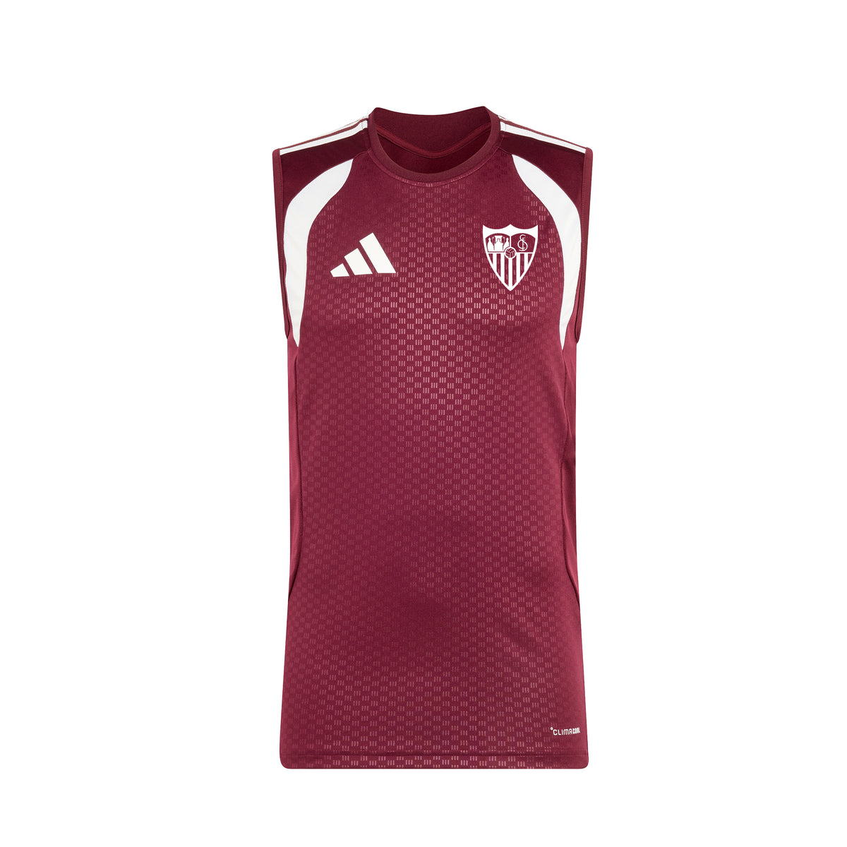 Camiseta adulto entrenamiento sin mangas Sevilla FC 26/27 burdeos