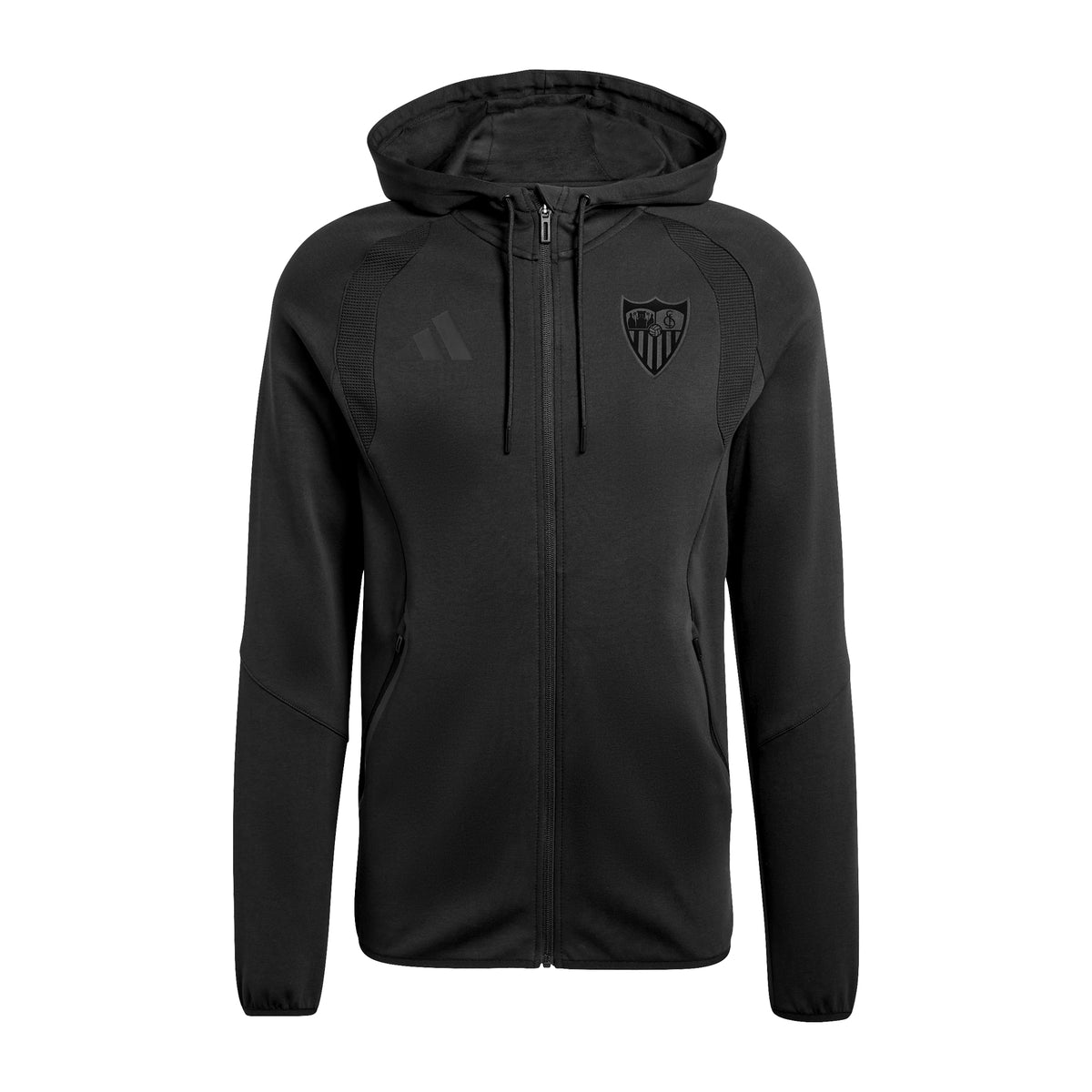 Sudadera niño con capucha Sevilla FC 26/27 negro