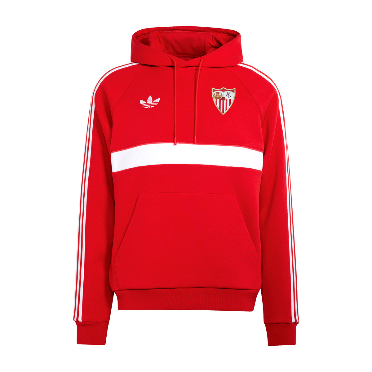 Sudadera adulto con capucha Sevilla FC 26/27 roja originals