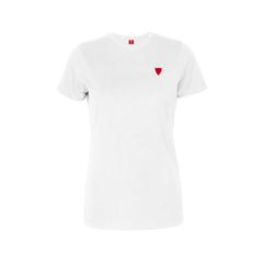 Camiseta blanca escudo bordado 23/24 mujer