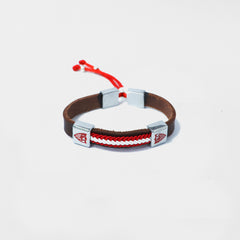 Pulsera trenza hilo