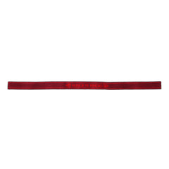 Pulsera de tela Nunca Te Rindas roja