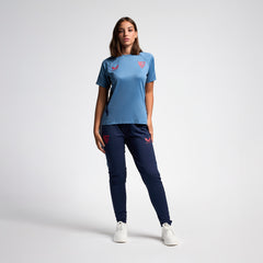 Women sky blue training shirt 24/25