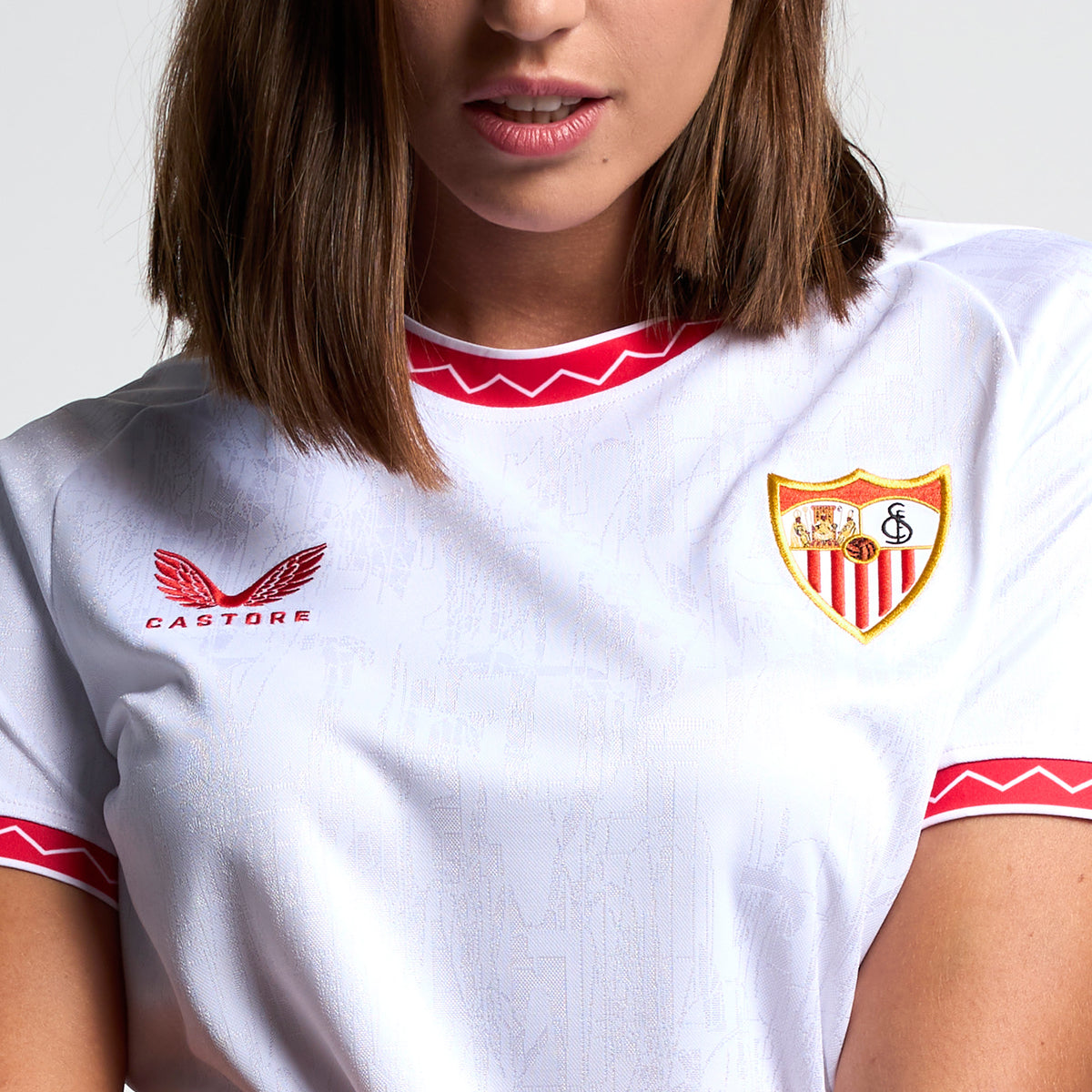 Camiseta 1ª blanca mujer 24/25