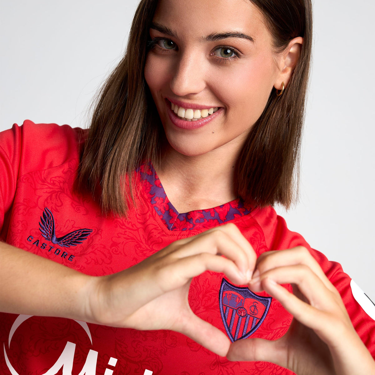 Personalización para Camiseta 2ª roja mujer 24/25 S / Red