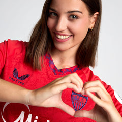 Personalización para Camiseta 2ª roja mujer 24/25 S / Red