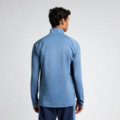 Adult Light blue half-zip training sweatshirt 24/25