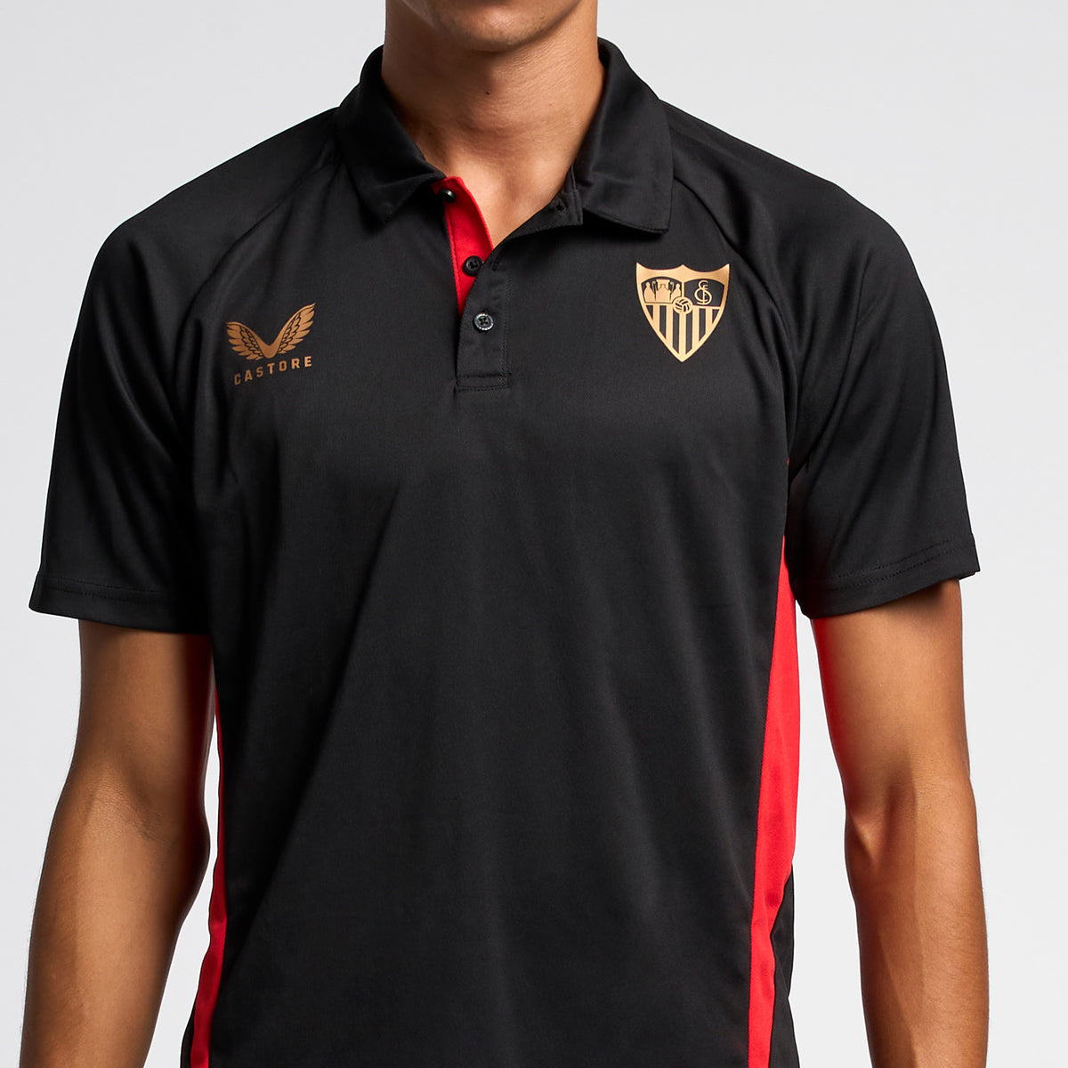 Polo negro paseo adulto 24/25