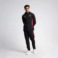 Adult black tracksuit jacket 24/25