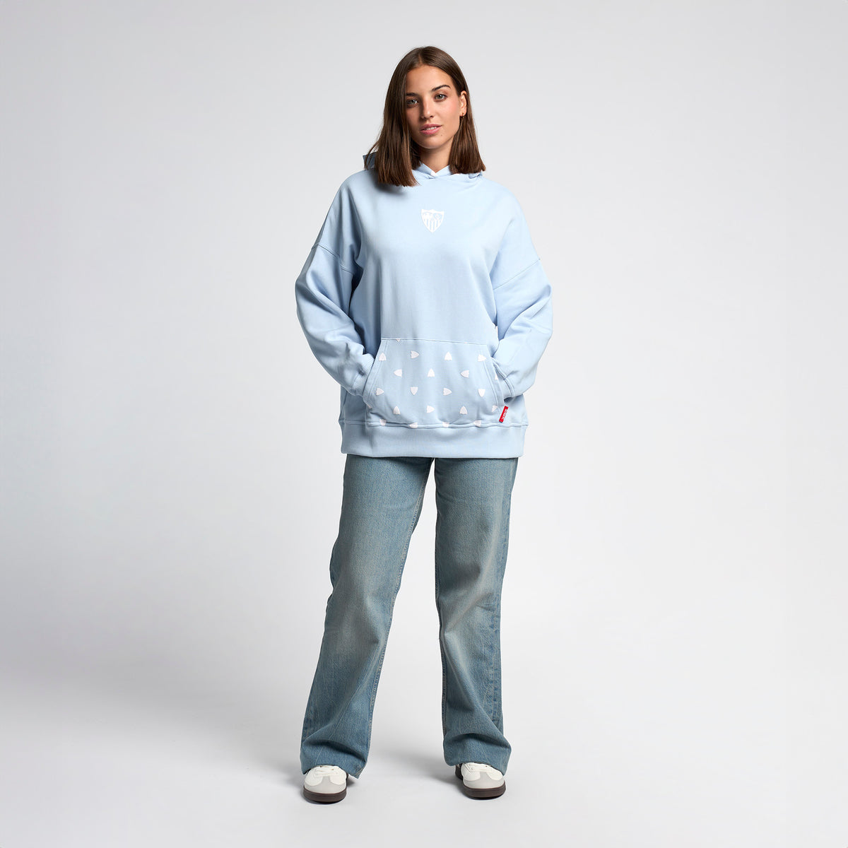 Light blue sweatshirt 24/25 Woman