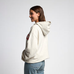 Sudadera blanca Nunca te rindas 24/25 Unisex