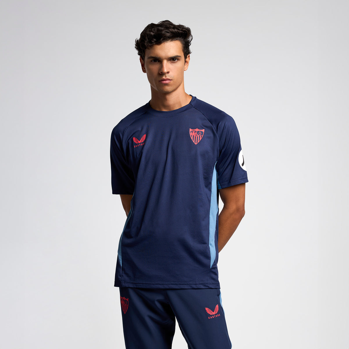 Camiseta azul adulto entrenamiento 24/25