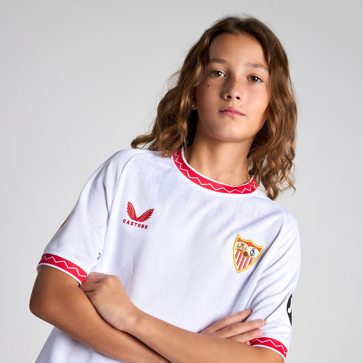 Kids White Home Shirt 24/25