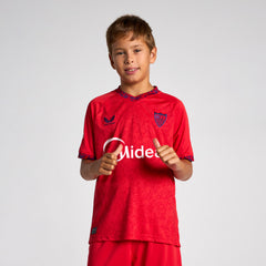 Kids Red Away Shirt 24/25