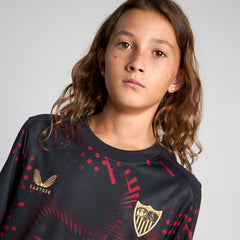 Camiseta 3ª niño negra 24/25