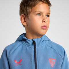 Kids Sky Blue Tracksuit Jacket 24/25