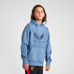 Kids Light blue training hoodie 24/25